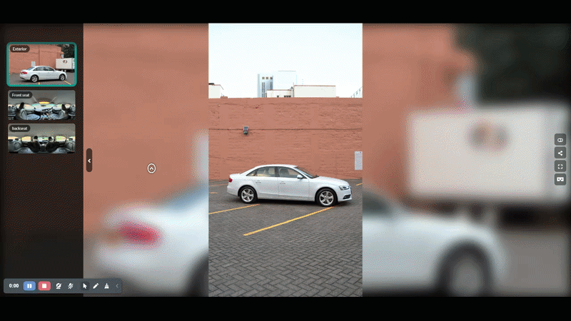 Audi A4 — virtual tour preview